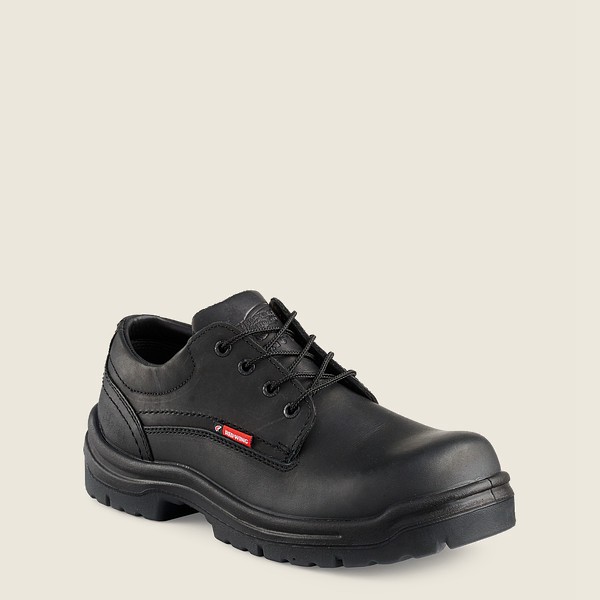 Red Wing Oxford Mens Black - King Toe® - Safety Toe - 1859346-QI